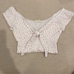 SOLD‼️ LA Hearts Crop Top